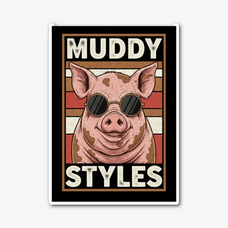 Funny Animal in Sunglasses Artwork