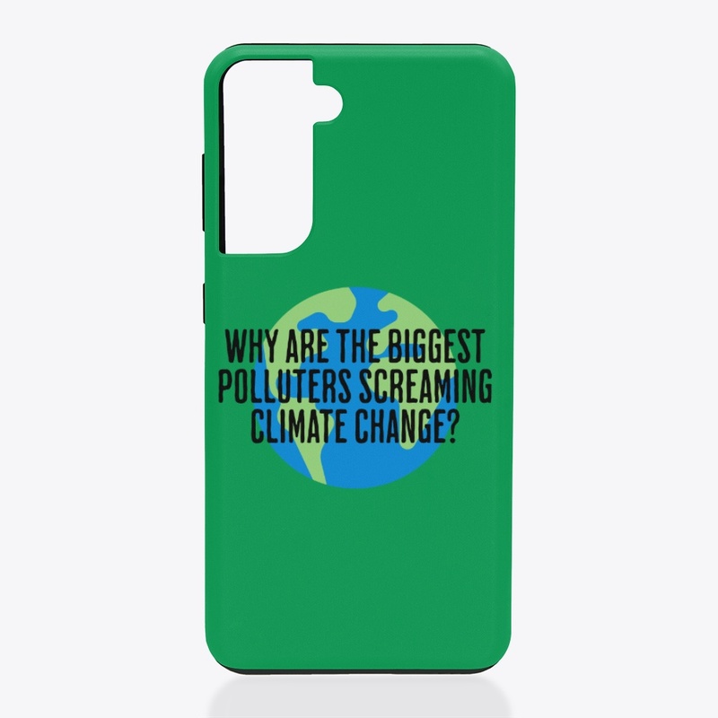  polluters screaming climate change