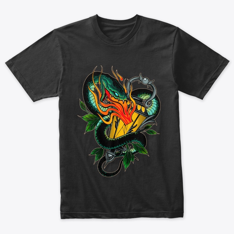 Neo-Trad Snake