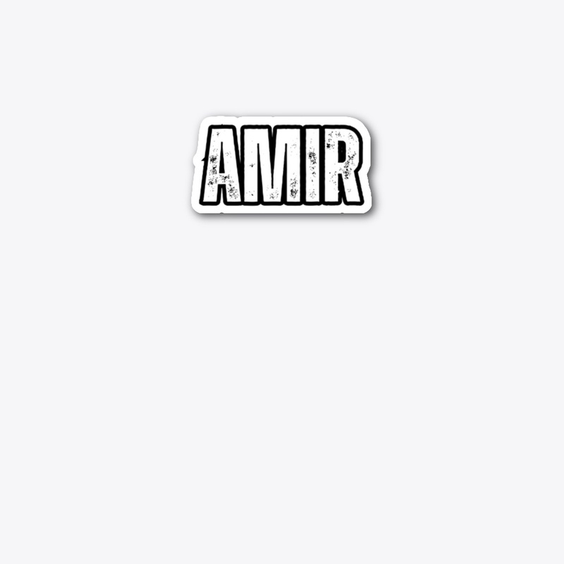 Personalized Name "Amir" Vintage Style
