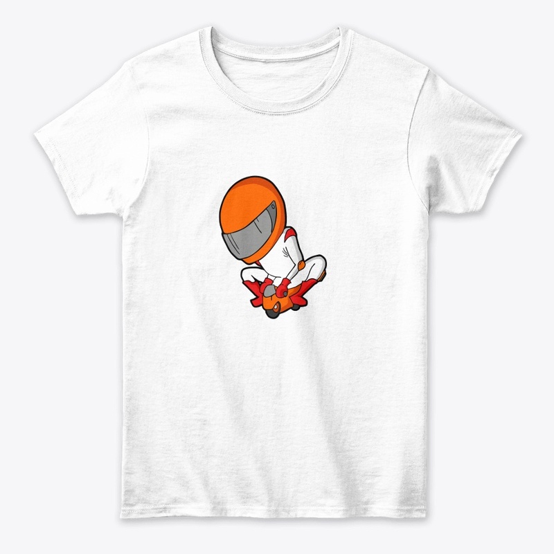 Helmet Man T-shirt Design