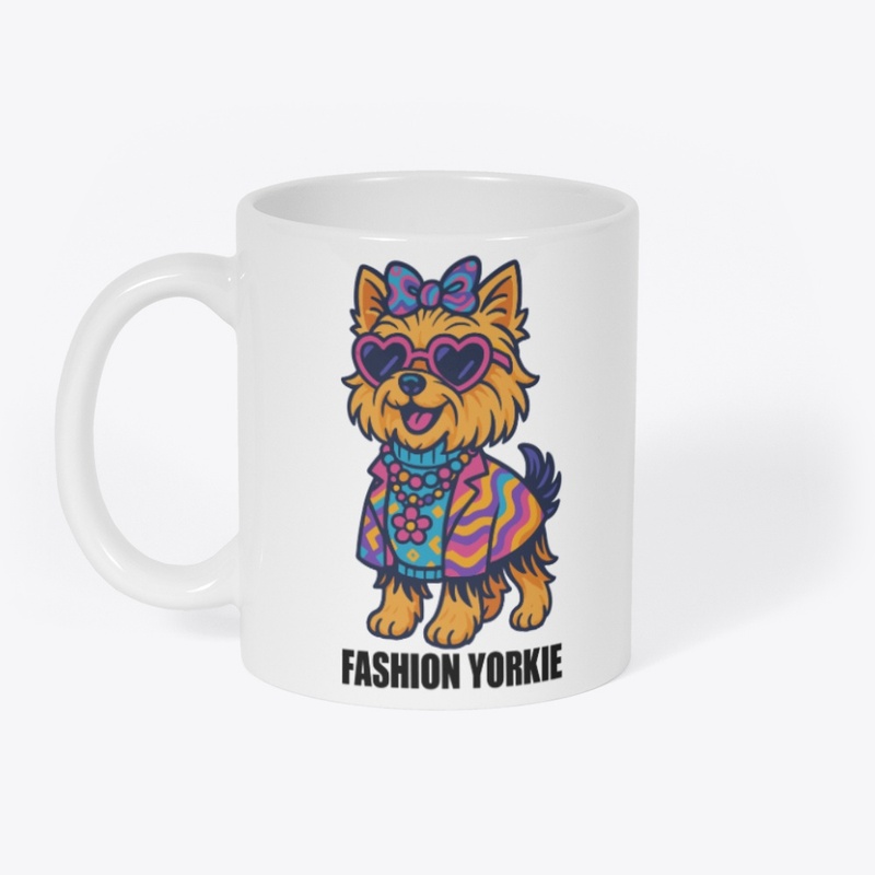 Fashion Yorkie in Style