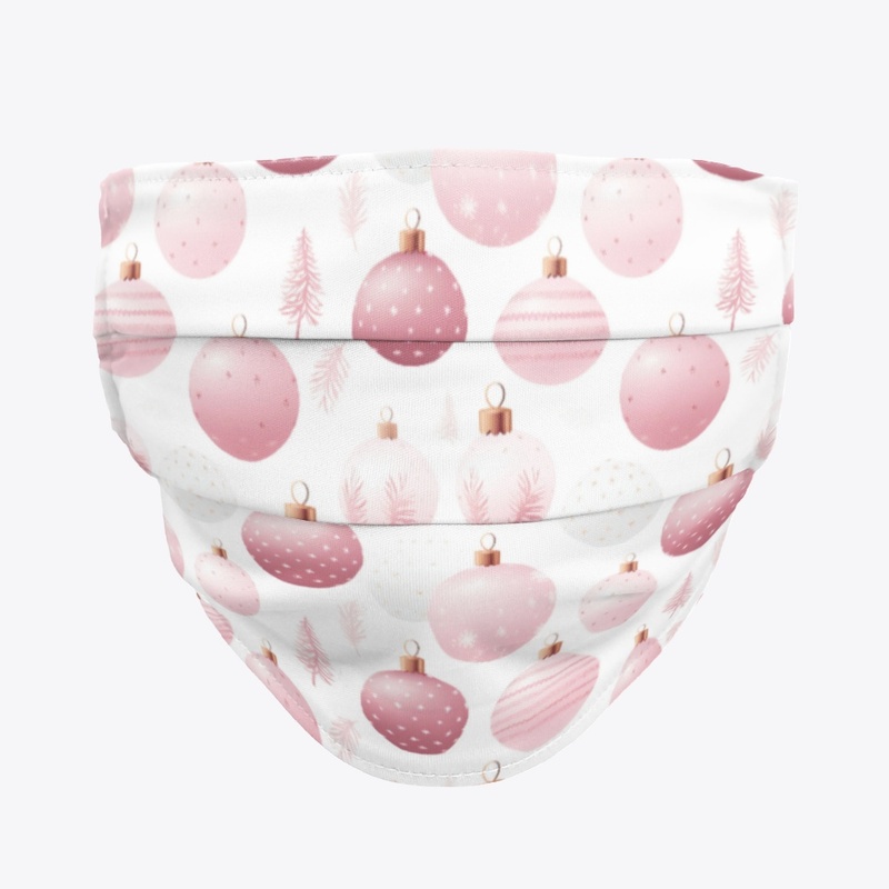 Funny Pink Xmas Pattern Holiday Vibes