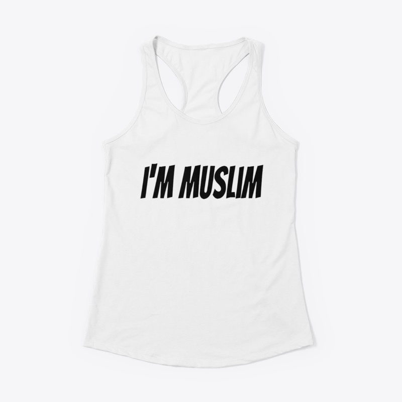 I'm muslim T-shirt design