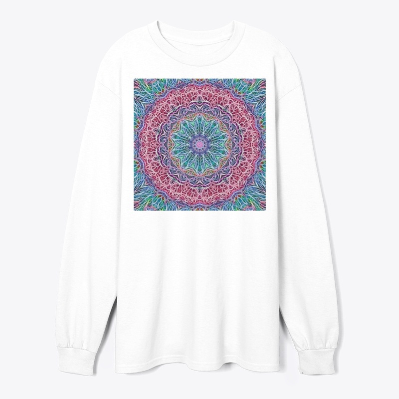 Blue and Pink Kaleidoscope