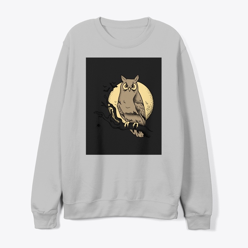 SAD OWL T-shirt design 