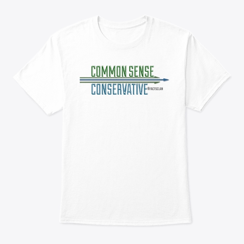 CommonSenseConservative 100% Cotton Tee