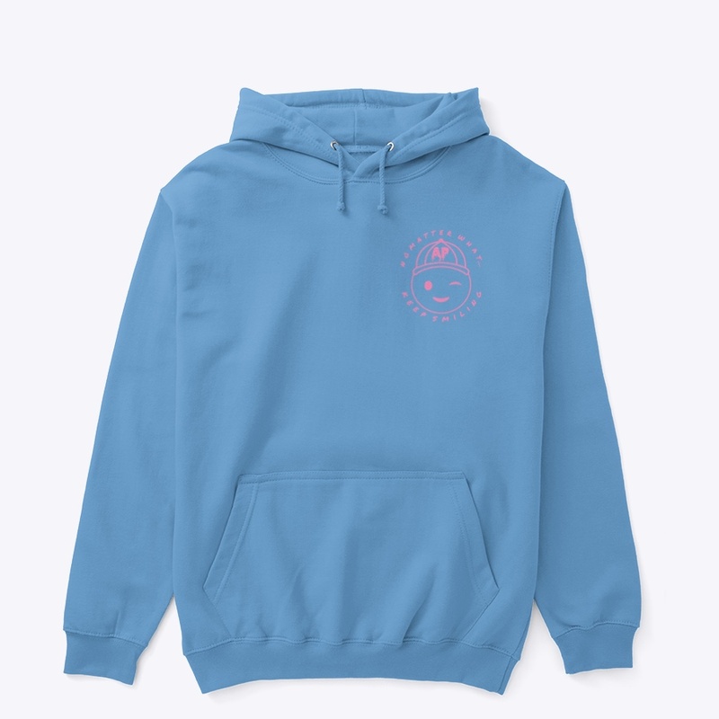 No Matter What..Keep Smiling (Pink) Logo