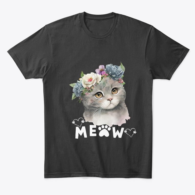 Meow Cat Graphic Design.