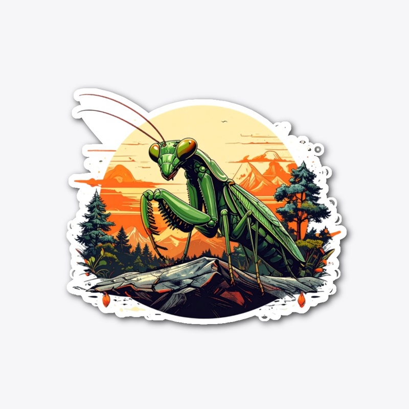 Praying Mantis Design 1