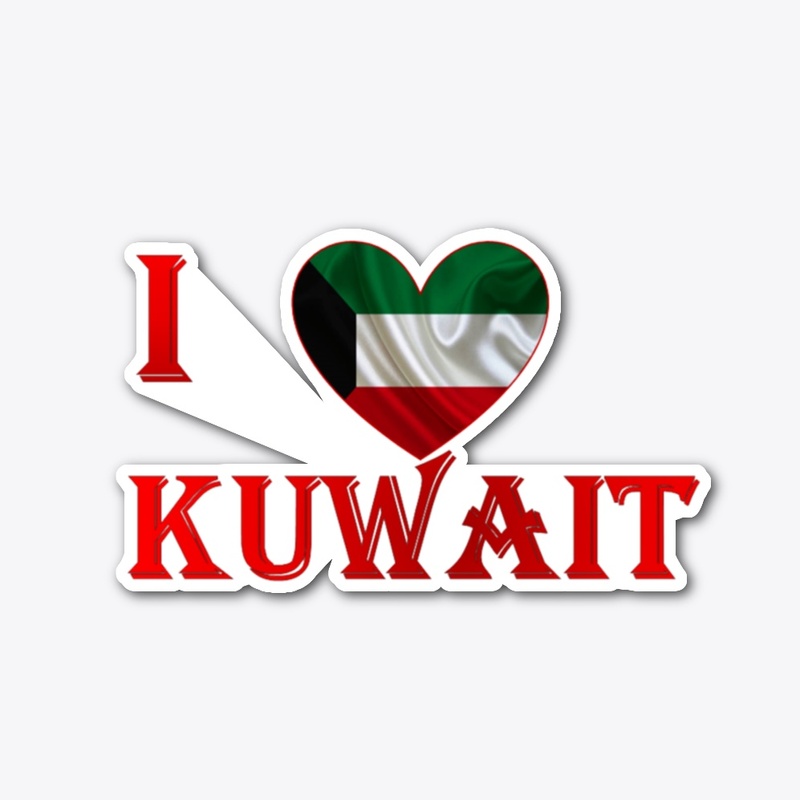 I love kuwait T-shirt design