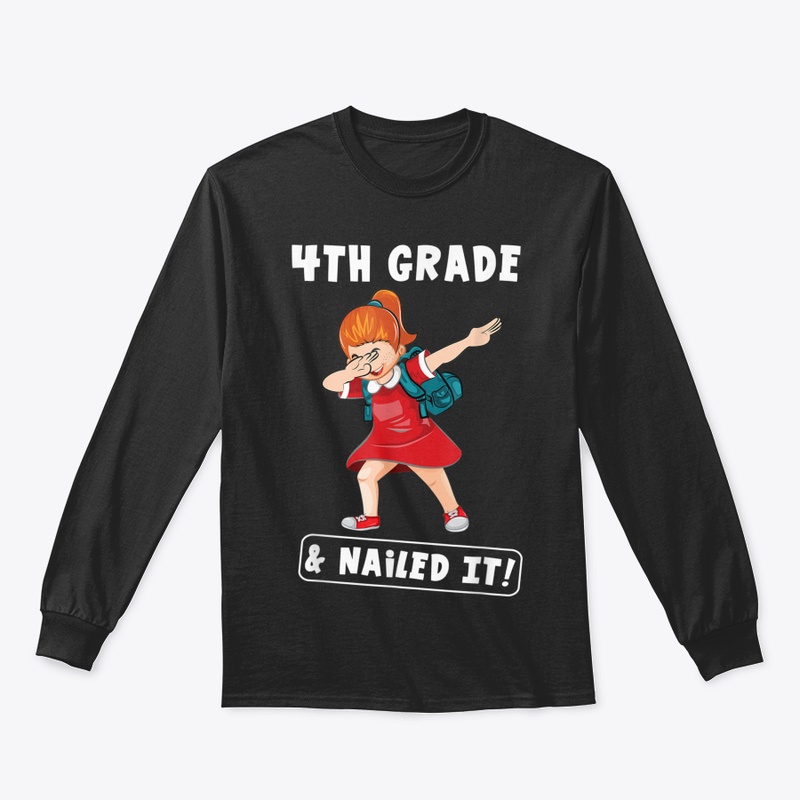 Girl Dabbing 4Th Grade And Nailed It Las