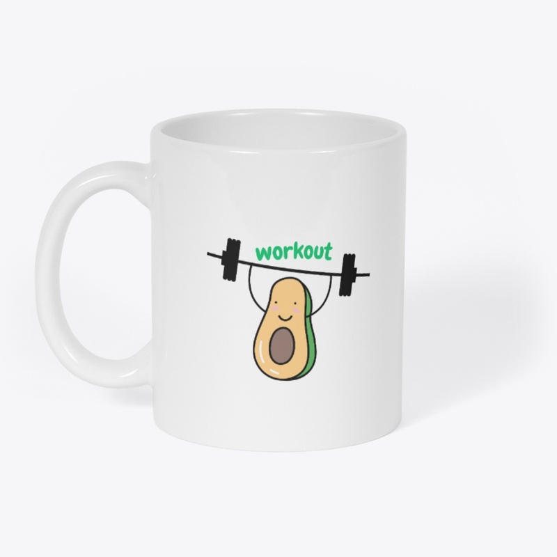 Gym funny Avocado workout