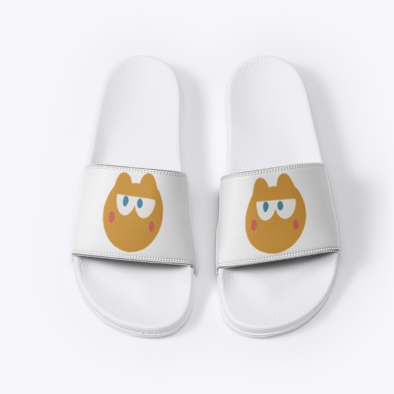 COMME DE GRENOUILLE YELLOW SLIDES