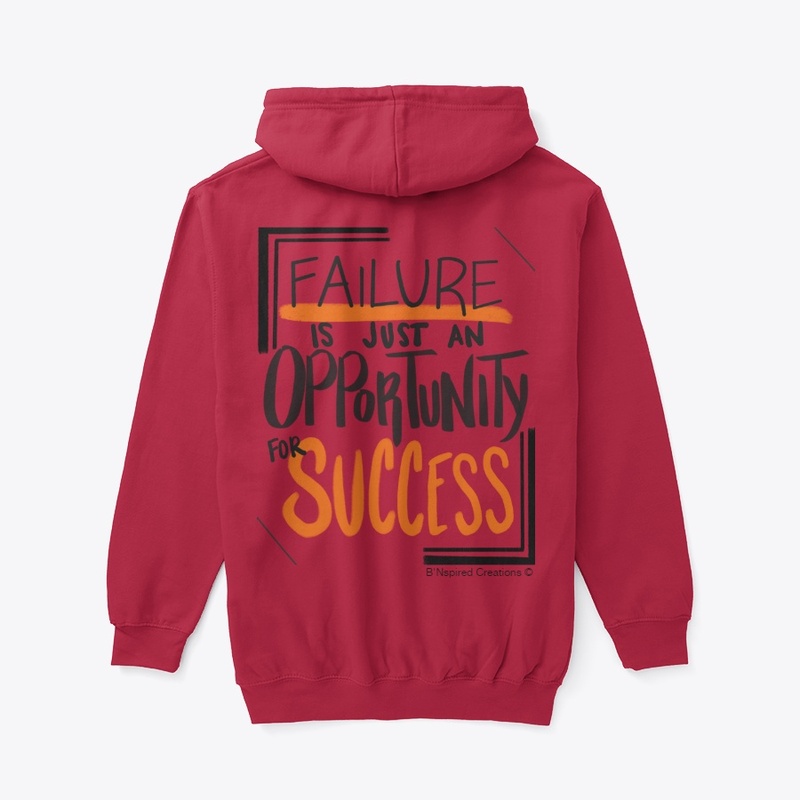 Failure Is Just... Unisex Zip Hoodie 