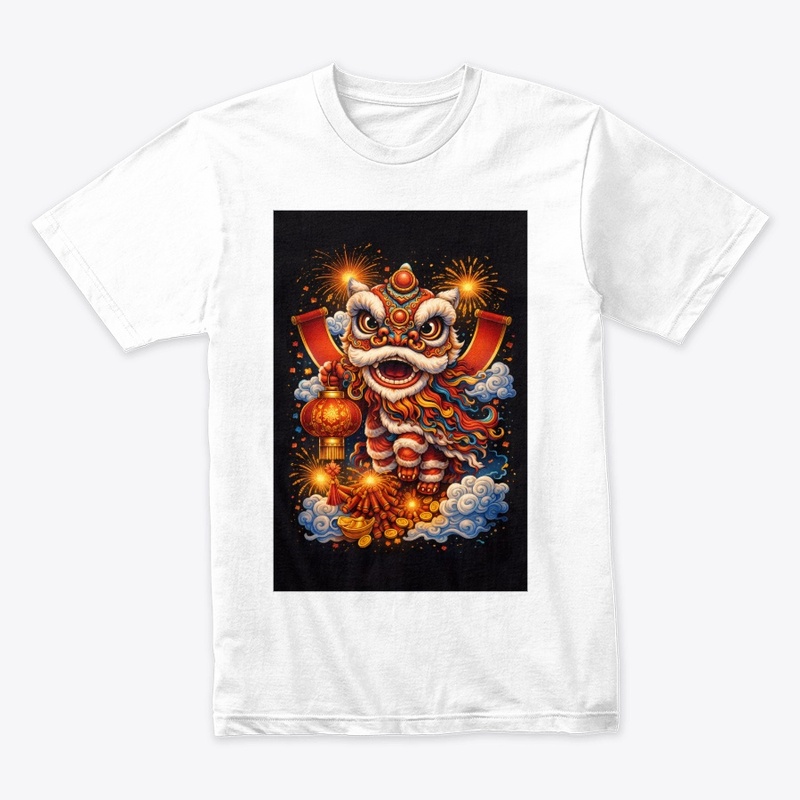 Lunar New Year Lucky Lion Tee