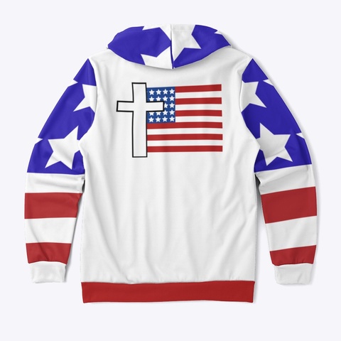 Faith Is Freedom! White T-Shirt Back