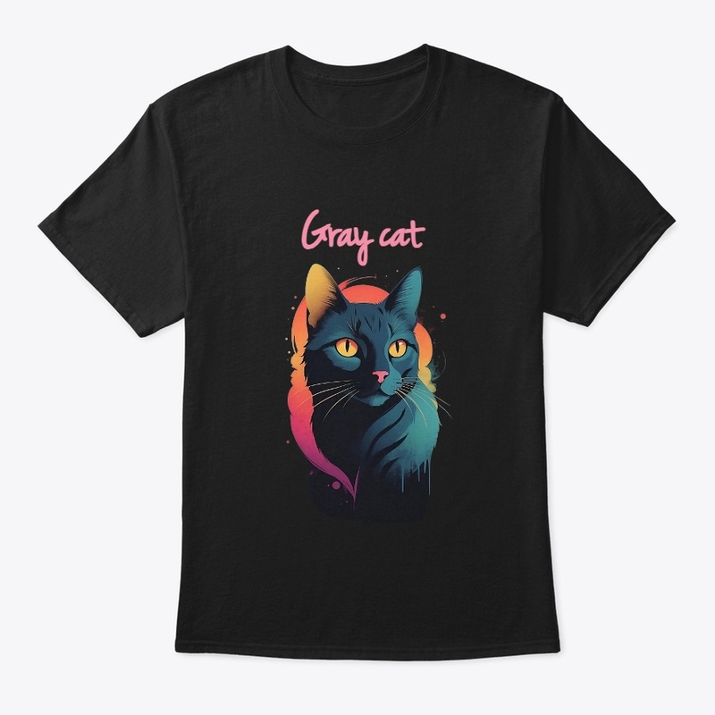 gray cat 