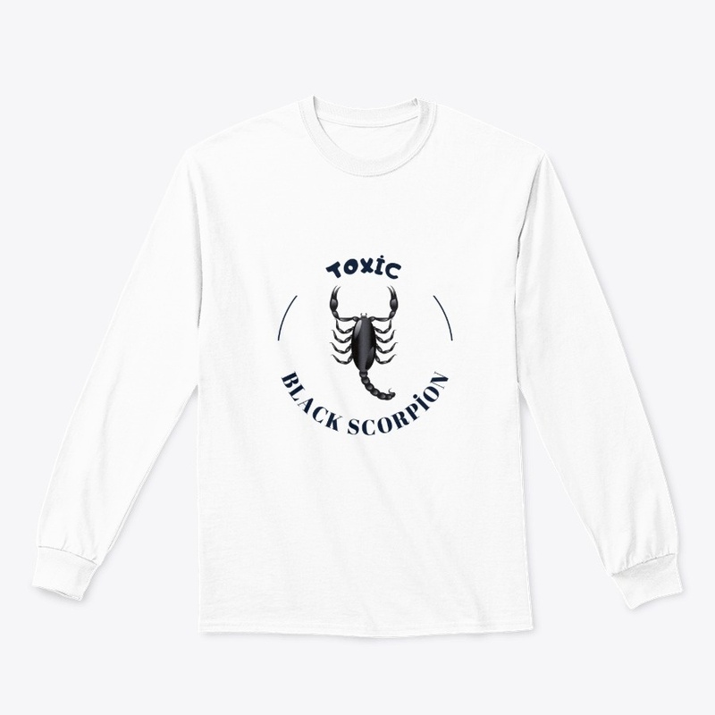 Scorpio Toxic  black Tailed new tee