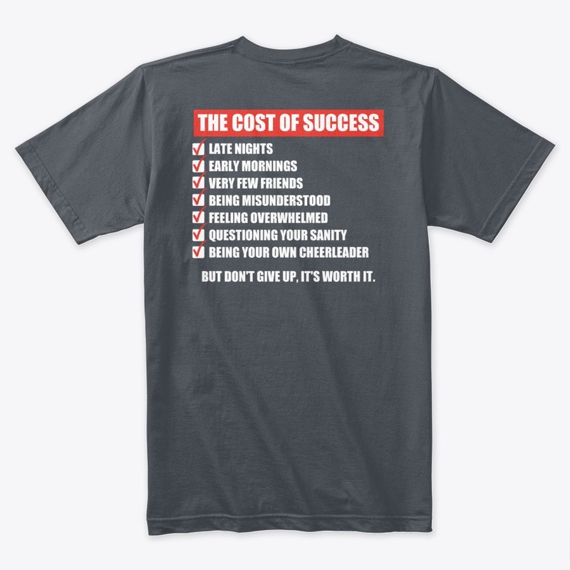 SUCCESS IS NOT CHEAP