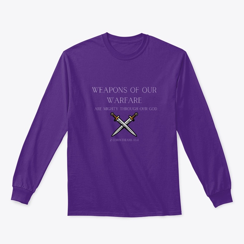 Spiritual Warfare White Design