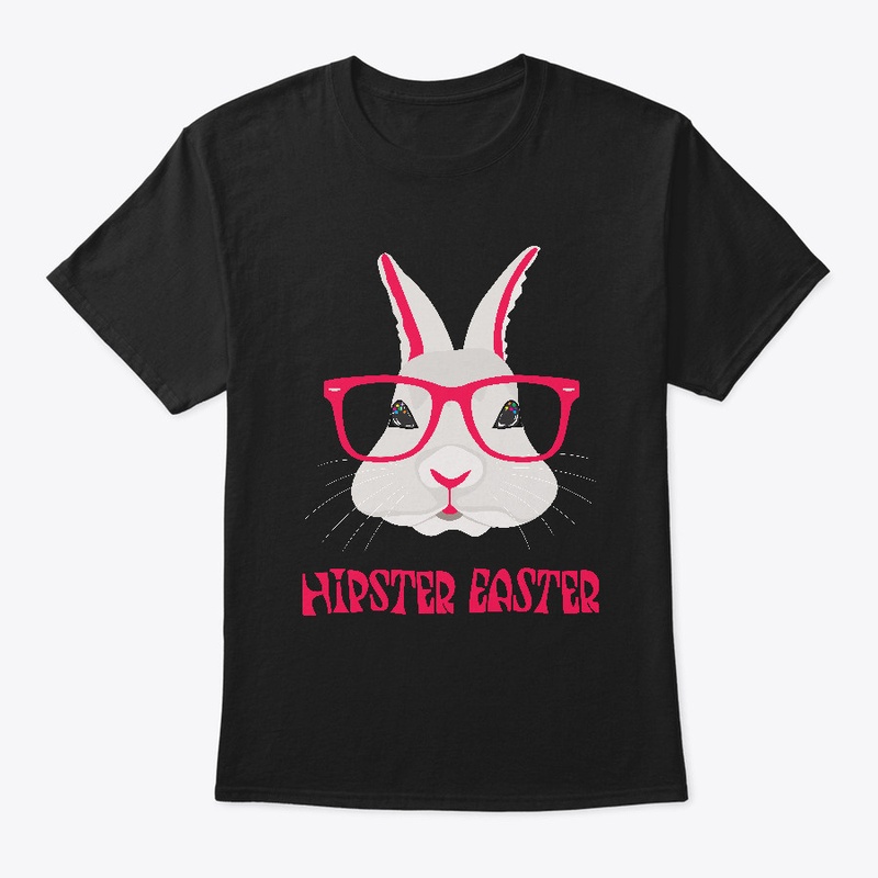 Hipster Easter Cute Bunny Rabbit Design