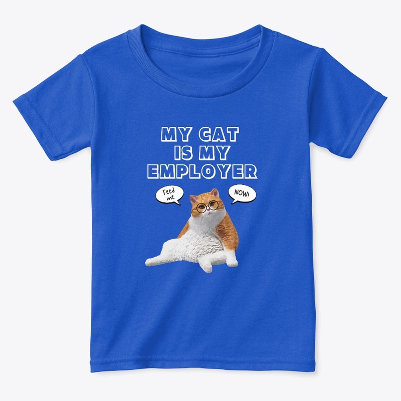 My cat is my employer