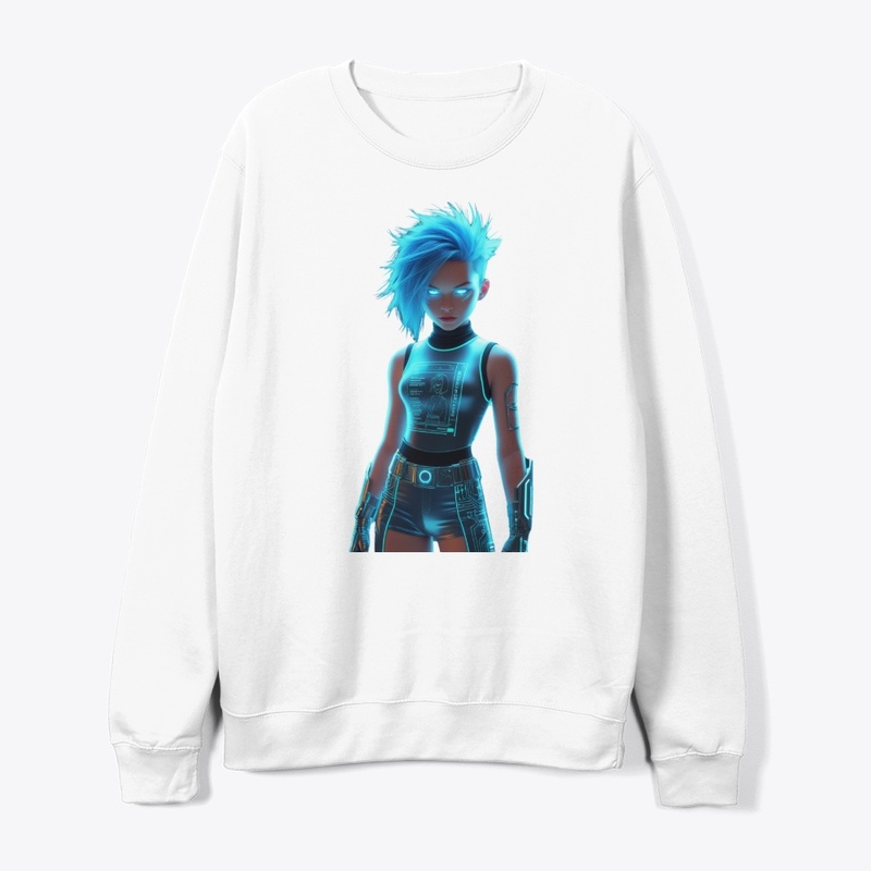 Neon  Pure Cotton Sci-Fi Style Design 