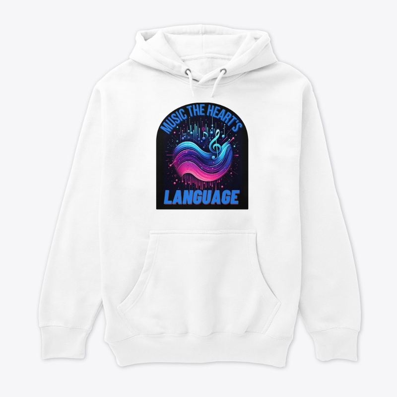 Vibrant Abstract Music Tee 