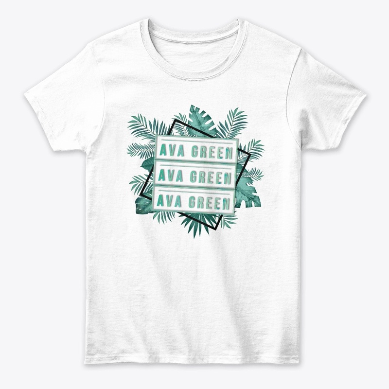 Tropical Leaves Ava Green