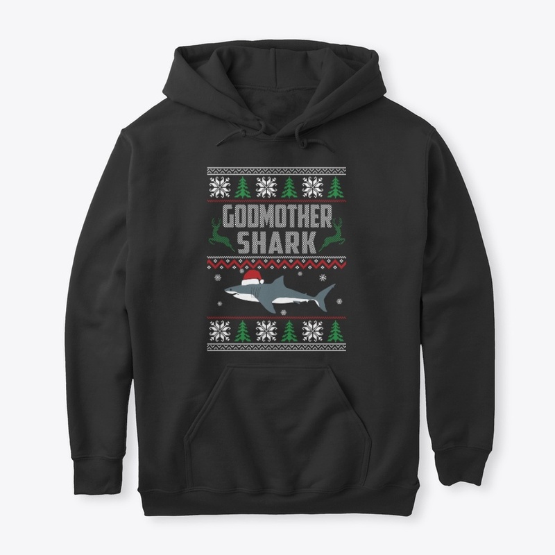Godmother Shark - Christmas Matching Tee