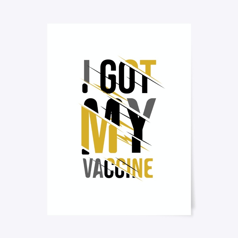 I got my vaccine in written product