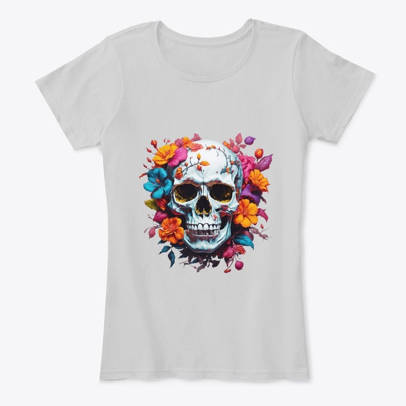 skull head print products