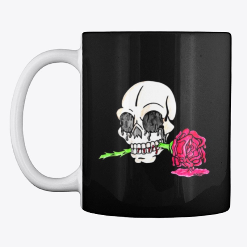Mug "Bones Blood and Roses"
