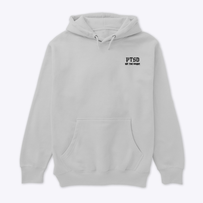 Ptsd We the Brave - Unisex Premium Pullover Hoodie - Unisex Premium Pullover Hoodie - Unisex Premium Pullover Hoodie - Unisex Premium Pullover Hoodie