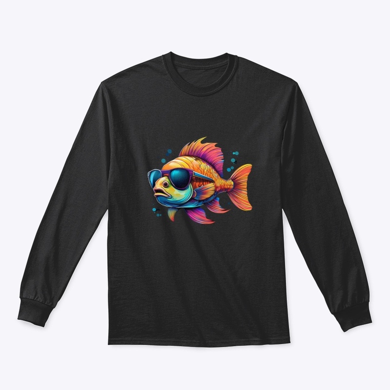 Too cool fish tee