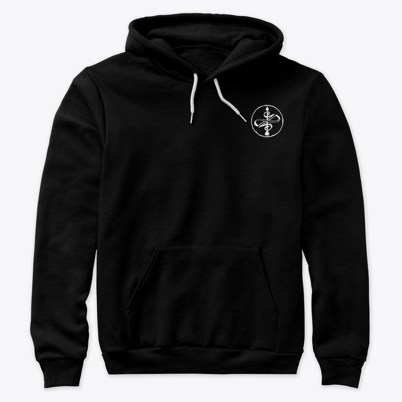 Sketch Hoodie - White Logo