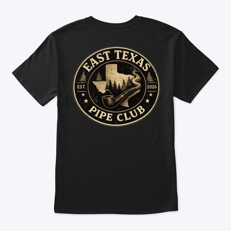 East Texas Pipe Club Wilderness Logo Tee