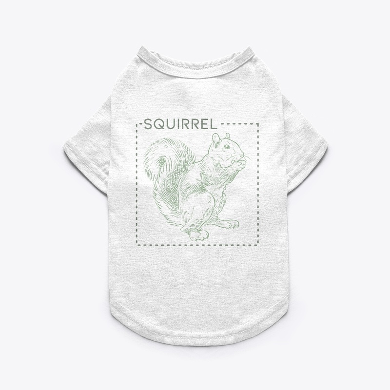 SQUIRREL | a squirrel, labeled | Fall