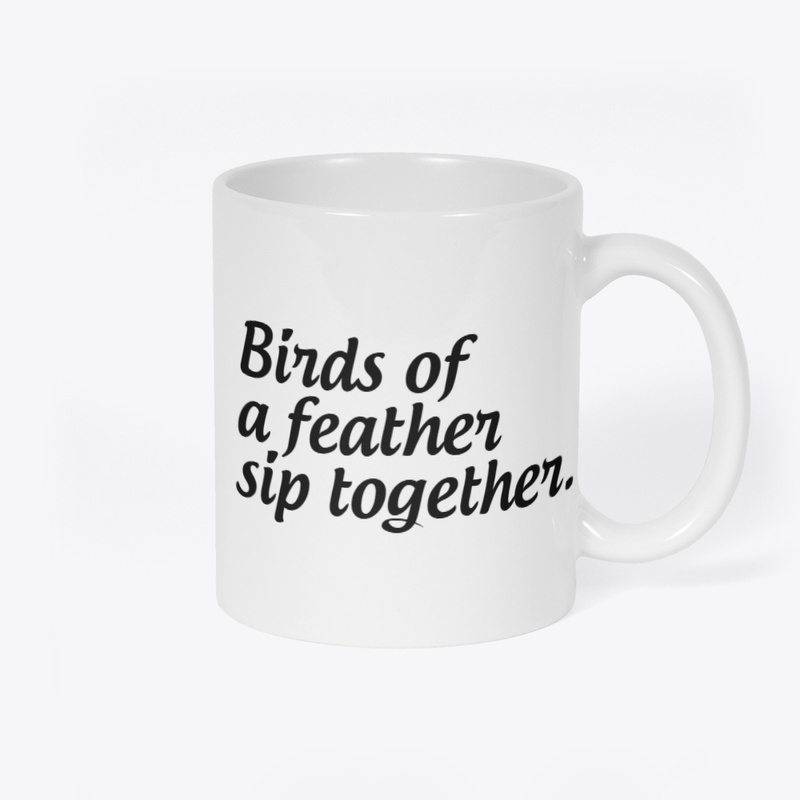 Funny birds mugs