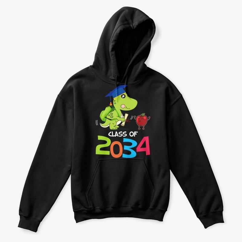 Class Of 2034 Future Dinosaur Graduate