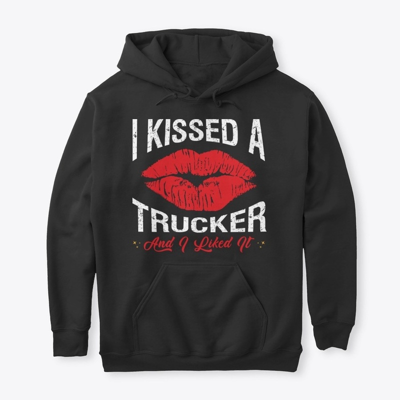 I Kissed A Trucker Face Mask