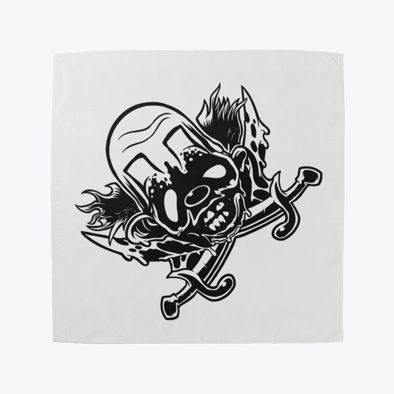 Black Smil3y Zombie Logo