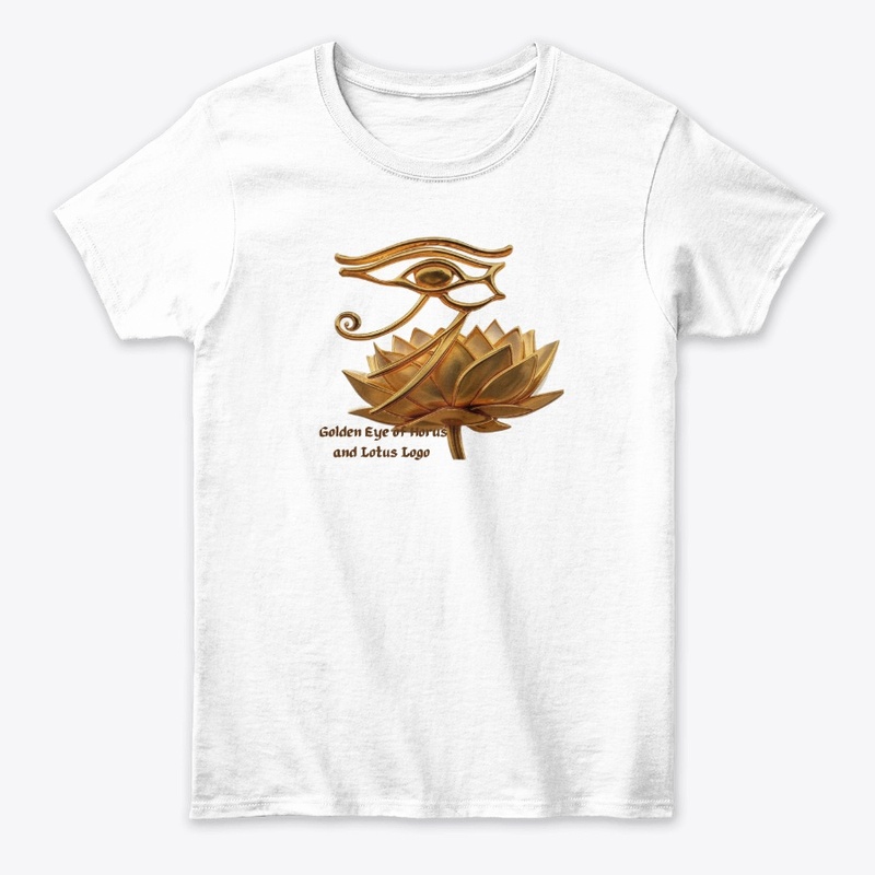 Golden Eye of Horus and Lotus