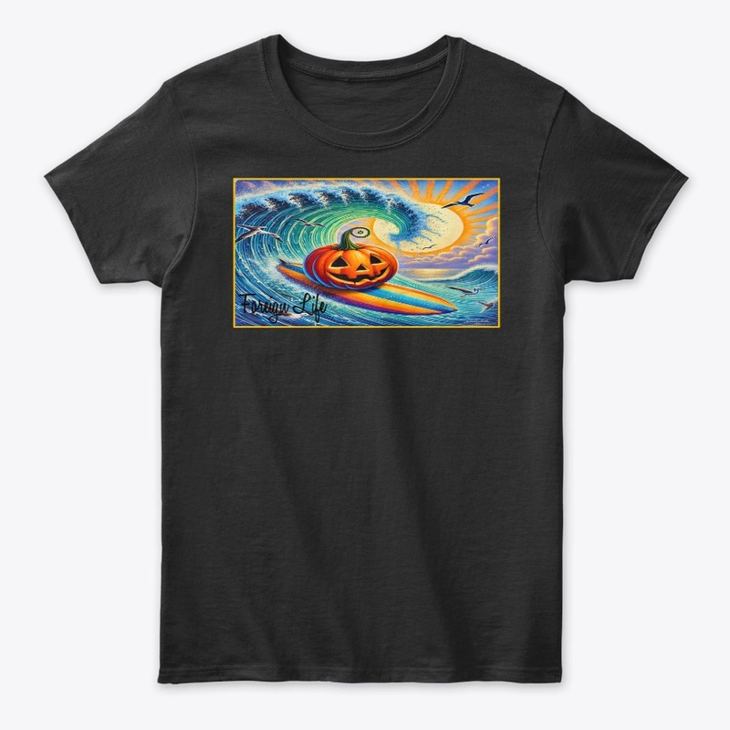 Foreign Life Pumpkin Surfing Wave