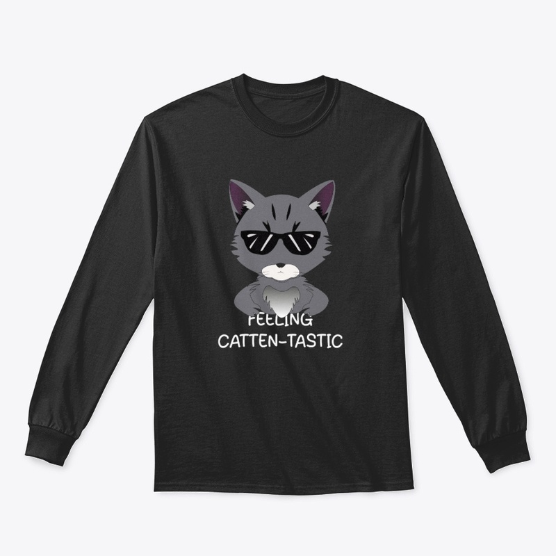 Feeling Catten-tastic cat graphic