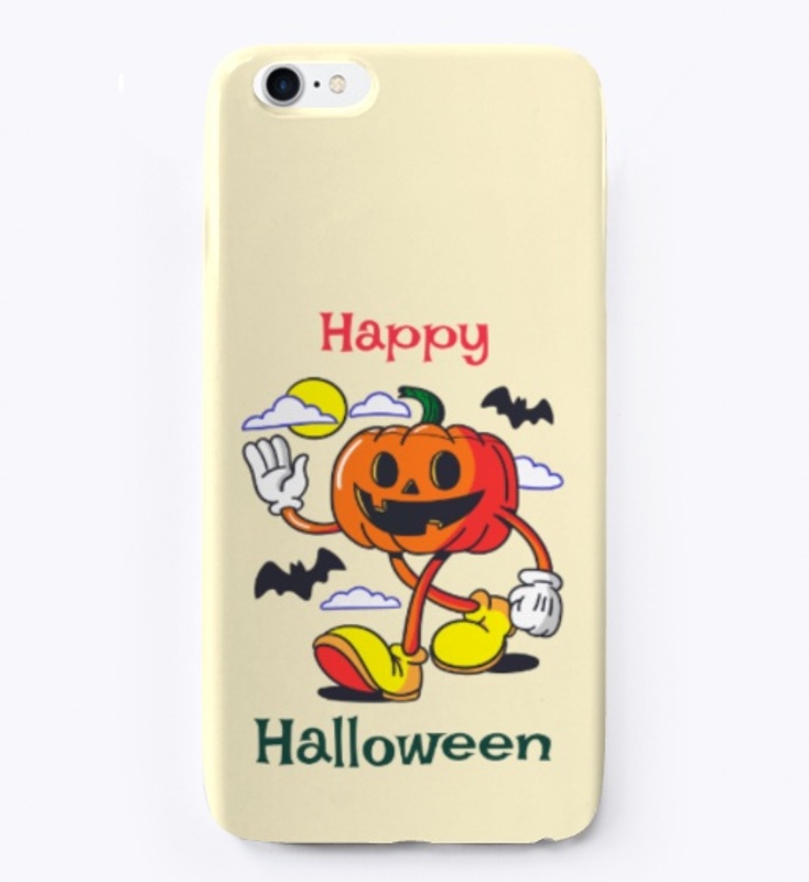 Orange pumpkin - Happy Halloween Design