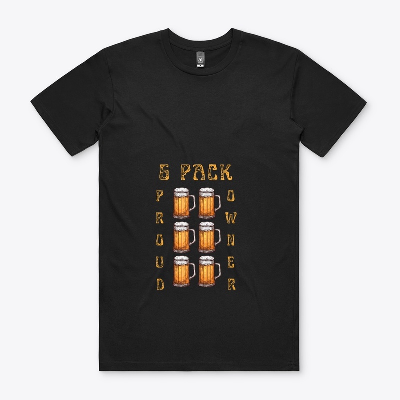 funny six pack proud owner