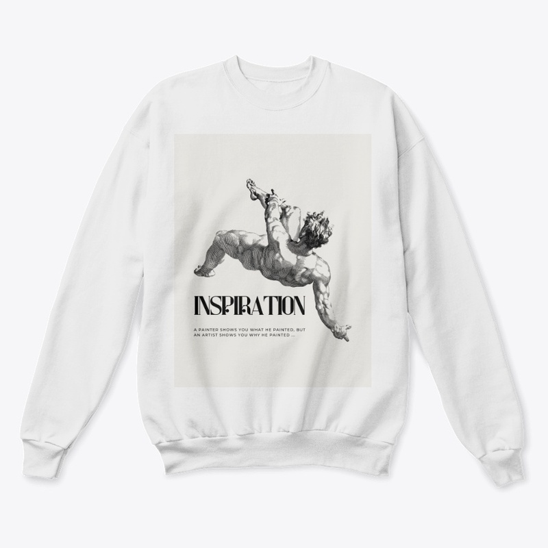 Falling Man Pencil Drawing Tee