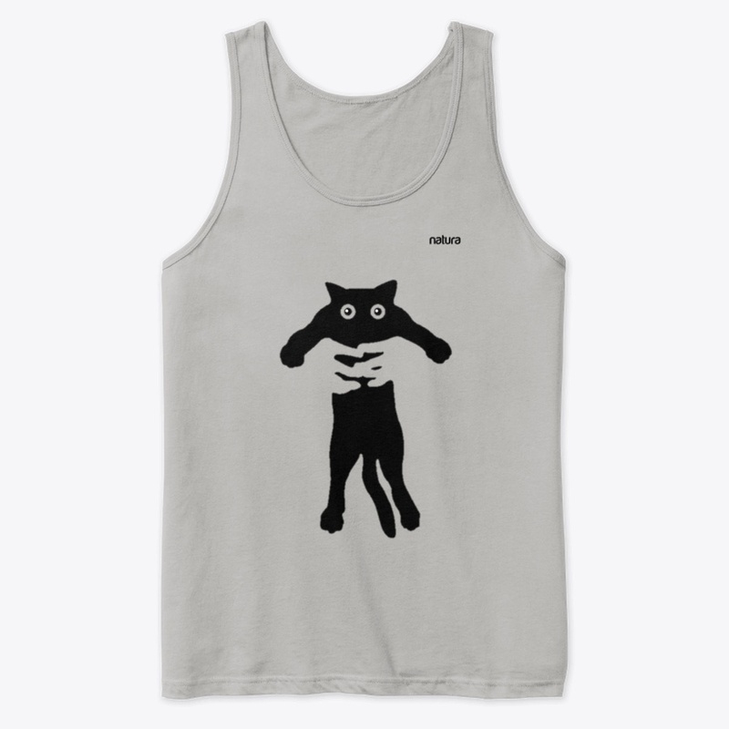 Premium Tank Top - holding cat